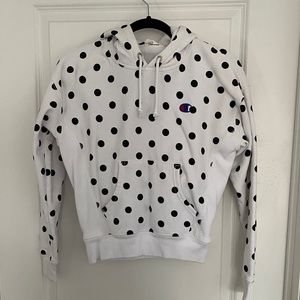 Champion polka dot hoodie - XS